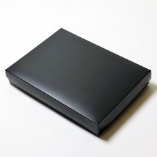 Sober eske og lokk 220x160x32 mm svart (100-pakke)