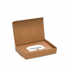 Gavekort æske natur 160x110x30 mm (100-pak) 