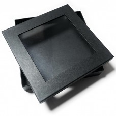 Regent Box vindu 125x125x30 mm svart