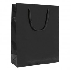 Luxbag blank svart 220x100x275mm 200-pakke