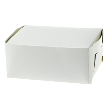 Klassisk kakeboks 180x130x80 mm hvit (500-pakning)