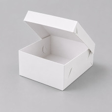 Klassisk kakeboks 140x110x80 mm hvit (500-pakning)