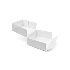 Quick Cake Box 260x260x120 mm  Hvit (10-pakning)