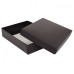 Sober eske og lokk 159x112x32 mm svart (100-pakke)