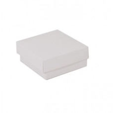 Sober eske og lokk 78x82x32 mm hvit (100-pakke)