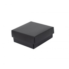 Sober eske og lokk 78x82x32 mm svart (100-pakke)