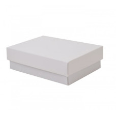 Sober eske og lokk 112x82x32 mm hvit (100-pakke)