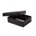 Sober eske og lokk 112x82x32 mm svart (100-pakke)