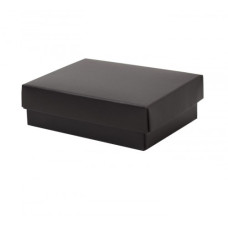 Sober eske og lokk 112x82x32 mm svart (100-pakke)