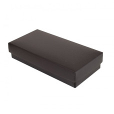 Sober eske og lokk 159x78x32 mm svart (100-pakke)