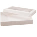 Sober eske med lokk vindu 220x160x32 mm hvit (100-pakke)