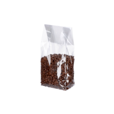 Cellofanpose 100x60x280 mm plast OPP-pose med limt blokkbunn (100-pakning)