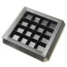 Innlegg med ramme 160x160x19 mm sort (100-pakning)