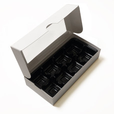 QuickBox 159x78x30 mm hvit (250-pack)