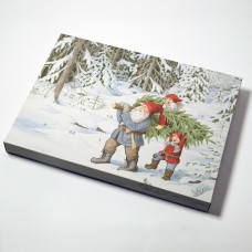 Adventskalender Granhämtning 365x260x35 mm (25-pack)