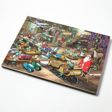 Adventskalender Julenissens verksted  420x310x26 (25-pack)