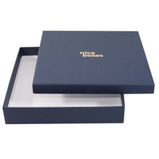 Brilliance eske med lokk 125x125x30 mm navy