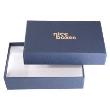 Brilliance eske med lokk 215x155x30 mm navy