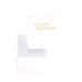 Brilliance eske med lokk 50x50x40 mm hvit