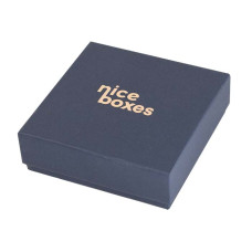 Smykkeeske Brilliance 85x85x28 mm navy
