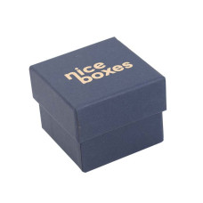Smykkeeske Brilliance 55x55x45 mm navy