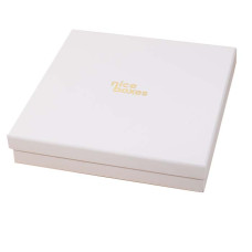 Smykkeeske Brilliance 168x168x32 mm hvit