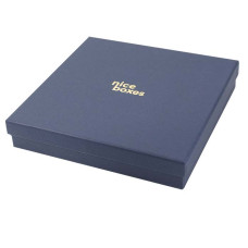 Smykkeeske Brilliance 133x133x32 mm navy