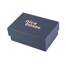Smykkeeske Brilliance 81x55x34 mm navy