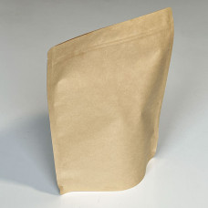 Standup Zip-pose naturlig brun 250x130x340 mm 50-pakke